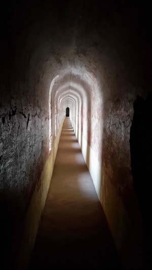 A view of one of the tunnels in the Bara Imambara, Lucknow